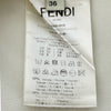 フェンディ FENDI ロゴ総柄ニットトップス FZX999 ホワイト ビスコース レディース ニット