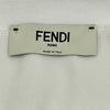 フェンディ FENDI ロゴ総柄ニットスカート FZQ719 ホワイト ビスコース レディース スカート