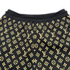 ルイ・ヴィトン LOUIS VUITTON モノグラム総柄トラックパンツ F0KP01 ブラック シルク レディース パンツ
