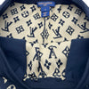 ルイ・ヴィトン LOUIS VUITTON モノグラム総柄トラックパンツ F0KP01 ブラック シルク レディース パンツ