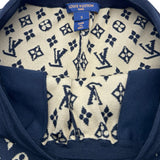 ルイ・ヴィトン LOUIS VUITTON モノグラム総柄トラックパンツ F0KP01 ブラック シルク レディース パンツ