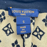 ルイ・ヴィトン LOUIS VUITTON モノグラム総柄トラックパンツ F0KP01 ブラック シルク レディース パンツ