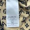 ルイ・ヴィトン LOUIS VUITTON モノグラム総柄トラックパンツ F0KP01 ブラック シルク レディース パンツ