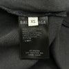 バレンシアガ BALENCIAGA ロゴプリントTシャツ 583212 ブラック コットン メンズ 半袖Ｔシャツ