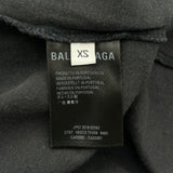 バレンシアガ BALENCIAGA ロゴプリントTシャツ 583212 ブラック コットン メンズ 半袖Ｔシャツ