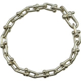 ティファニー TIFFANY＆CO ハードウェアブレス スモールリンク ミディアム シルバー Ag925 ジュエリー