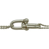 ティファニー TIFFANY＆CO ハードウェアダブルリンクネックレス シルバー Ag925 ジュエリー