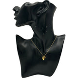 ティファニー TIFFANY＆CO ダブルティアドロップネックレス ゴールド 18K ジュエリー