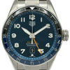 タグ・ホイヤー TAG HEUER オータヴィア 60周年アニバーサリー GMT キャリバー7 WBE511A.BA0650 ブルー ステンレススチール 自動巻き メンズ 腕時計