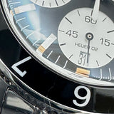 タグ・ホイヤー TAG HEUER オータヴィア ヘリテージ キャリバー ホイヤー02 クロノグラフ CBE2110.BA0687 ブラック ステンレススチール 自動巻き メンズ 腕時計