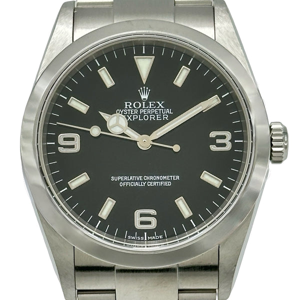 エクスプローラー　自動巻き　114270 ロレックス ROLEX エクスプローラー1 114270 ブラック ステンレス