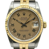 ロレックス ROLEX デイトジャスト 68273 ゴールド(コパー) ゴールド/ステンレススチール 自動巻き ユニセックス 腕時計