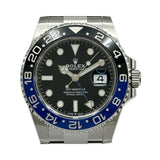 ロレックス ROLEX GMTマスター2 126719BLNR ブラック ステンレススチール 自動巻き メンズ 腕時計