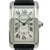 カルティエ Cartier タンク アメリカン XL W2609956 シルバー ホワイトゴールド 自動巻き メンズ 腕時計
