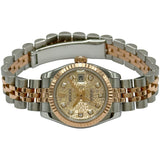 ロレックス ROLEX デイトジャスト26 ホリコン 179171 ピンクゴールド ピンクゴールド/ステンレススチール 自動巻き レディース 腕時計