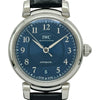 インターナショナルウォッチカンパニー IWC ダ・ヴィンチ・オートマティック 36 IW458312 ブルー ステンレススチール 自動巻き メンズ 腕時計