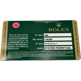 ロレックス ROLEX ターノグラフ 116264 ブラック ホワイトゴールド/ステンレススチール 自動巻き メンズ 腕時計