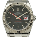 ロレックス ROLEX ターノグラフ 116264 ブラック ホワイトゴールド/ステンレススチール 自動巻き メンズ 腕時計