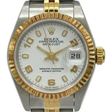 ロレックス ROLEX デイトジャスト 79173 ホワイト ゴールド/ステンレススチール 自動巻き レディース 腕時計