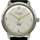グラスヒュッテ・オリジナル GLASHUTTE ORIGINAL セネタ シックスティーズ パノラマデイト 2-39-47-01-02-04 シルバー ステンレススチール 自動巻き メンズ 腕時計