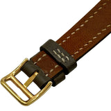 エルメス HERMES Hウォッチ ミニ HH1.102 ホワイトシェル メッキ クオーツ レディース 腕時計