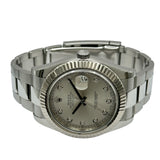 ロレックス ROLEX デイトジャスト2 116334G シルバー ホワイトゴールド/ステンレススチール 自動巻き メンズ 腕時計
