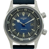 ロンジン LONGINES レジェンドダイバー L3.374.4.90.2 ブルー ステンレススチール 自動巻き メンズ 腕時計