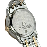 オメガ OMEGA デビル ホワイトシェル ゴールド/ステンレススチール クオーツ レディース 腕時計