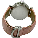 カルティエ Cartier パシャC メリディアン 2004年クリスマス限定モデル W3107099 ピンク ステンレススチール 自動巻き レディース 腕時計
