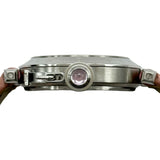 カルティエ Cartier パシャC メリディアン 2004年クリスマス限定モデル W3107099 ピンク ステンレススチール 自動巻き レディース 腕時計