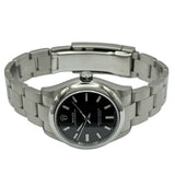 ロレックス ROLEX オイスターパーペチュアル31 277200 ブラック ステンレススチール 自動巻き レディース 腕時計