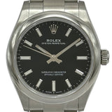 ロレックス ROLEX オイスターパーペチュアル31 277200 ブラック ステンレススチール 自動巻き レディース 腕時計