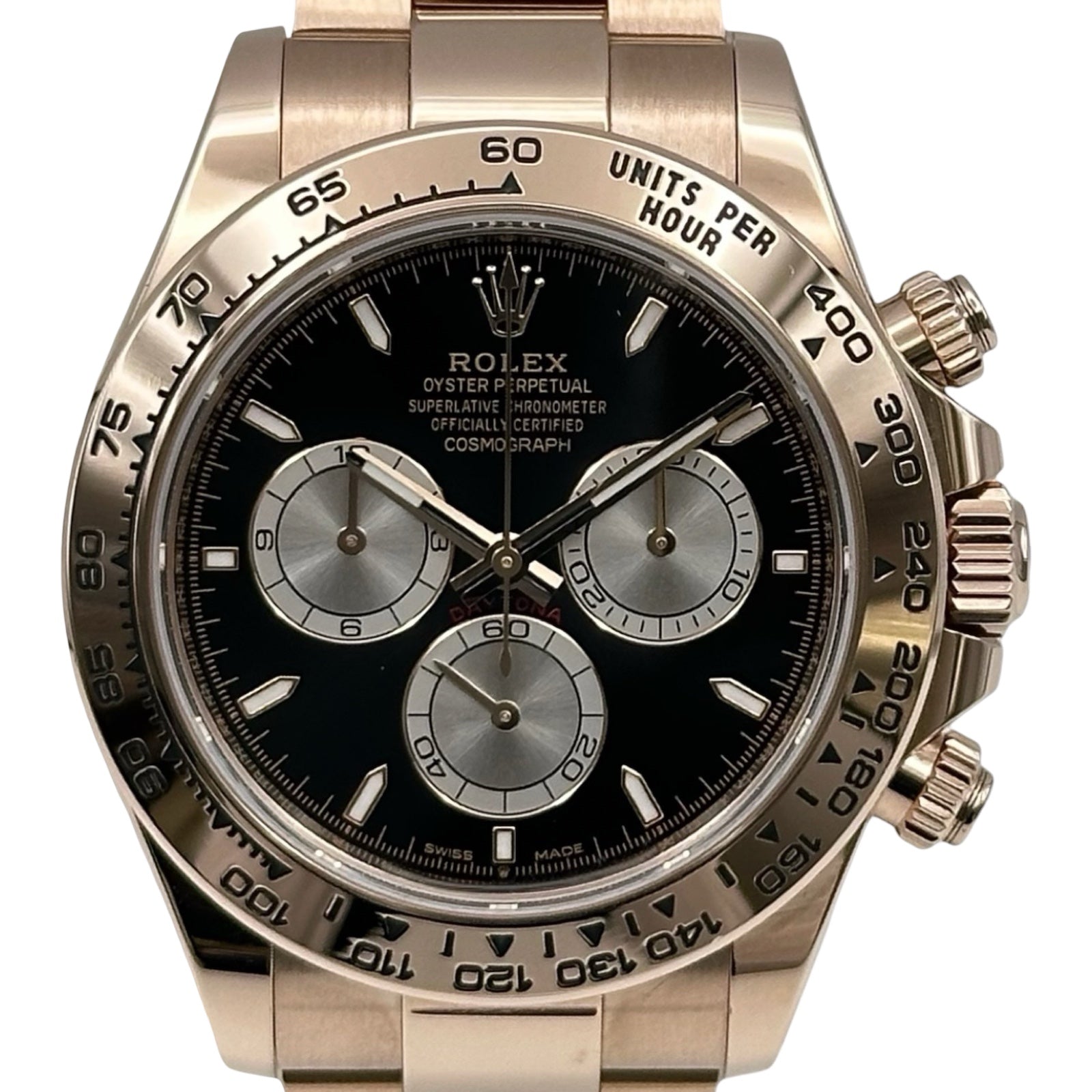 ロレックス ROLEX デイトナ 126505 ブラック/サンダスト ピンクゴールド 自動巻き メンズ 腕時計 ロレックス ROLEX デイトナ 126505 ブラック/サンダスト ピンク