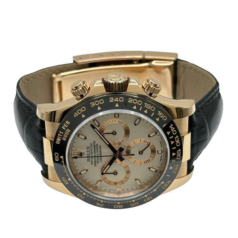 ロレックス ROLEX デイトナ 116515LN アイボリー ゴールド 自動巻き