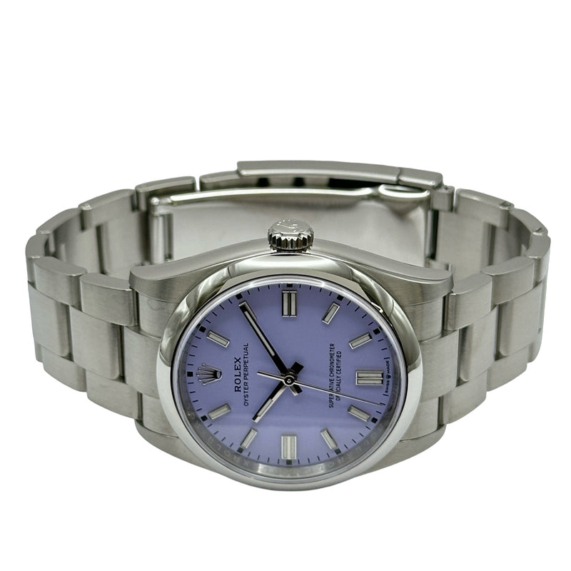 ロレックス ROLEX オイスターパーペチュアル36 126000 ラベンダー