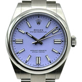 ロレックス ROLEX オイスター パーペチュアル 41 134300 ラベンダー ステンレススチール 自動巻き メンズ 腕時計