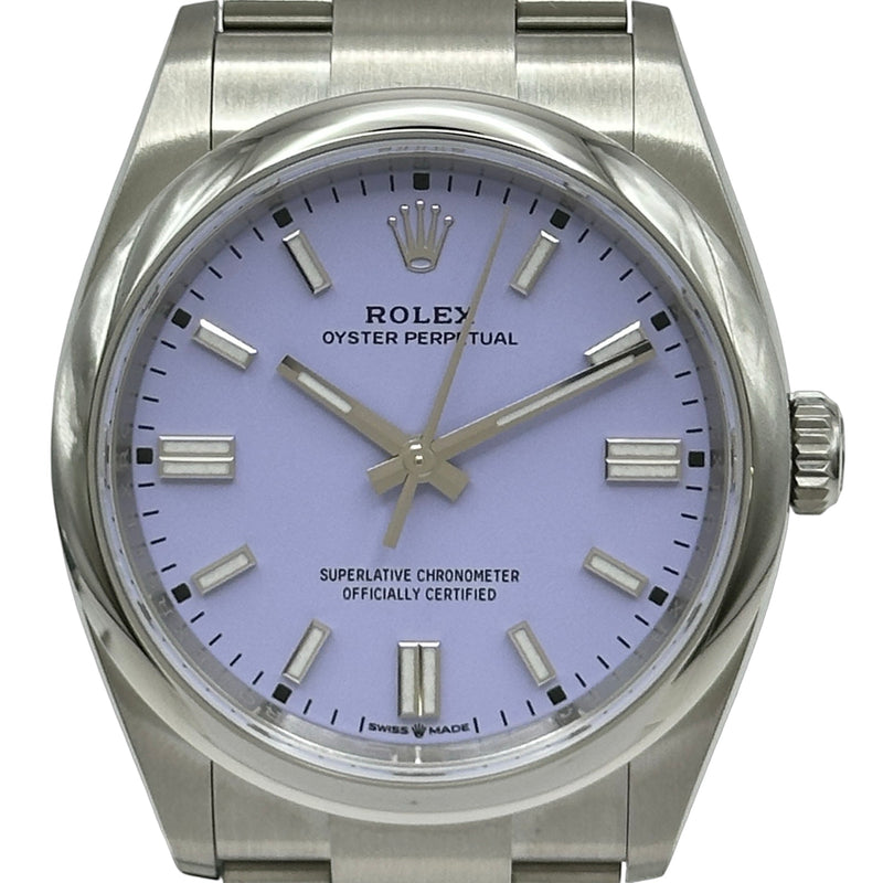 ロレックス ROLEX オイスターパーペチュアル36 126000 ラベンダー ステンレススチール 自動巻き メンズ 腕時計 ロレックス ROLEX オイスターパーペチュアル36 126000 ラベンダー