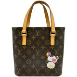 ルイ・ヴィトン LOUIS VUITTON ヴァヴァンPM 村上隆 M51173 ブラウン モノグラム・パンダ レディース ハンドバッグ