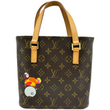 ルイ・ヴィトン LOUIS VUITTON ヴァヴァンPM 村上隆 M51173 ブラウン モノグラム・パンダ レディース ハンドバッグ