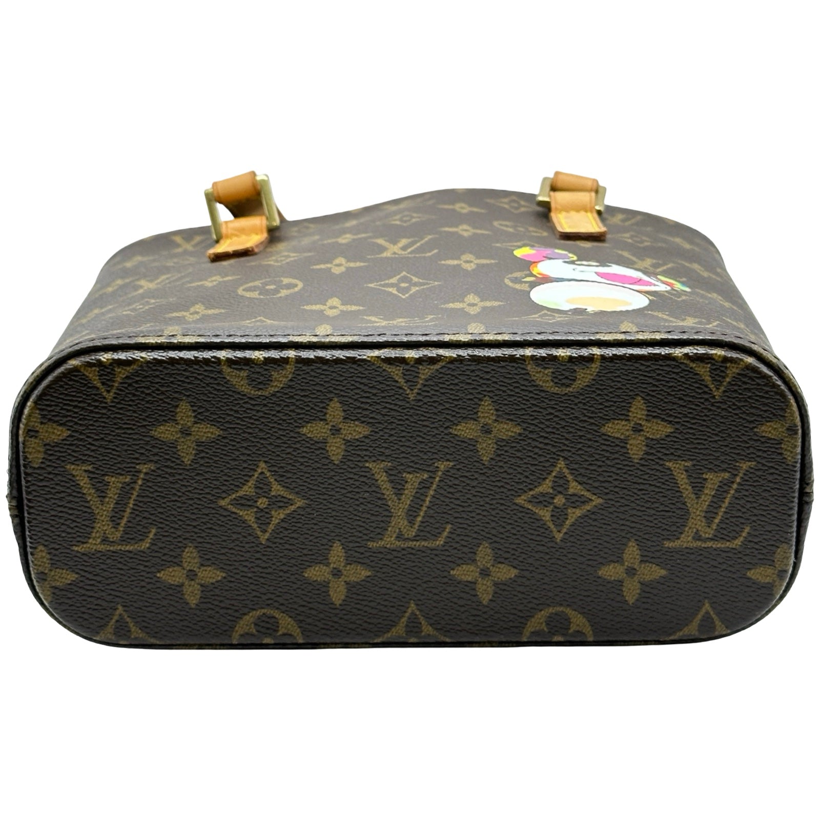 ルイ・ヴィトン LOUIS VUITTON ヴァヴァンPM 村上隆 M51173 ブラウン