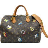 ルイ・ヴィトン LOUIS VUITTON スピーディーバンド30 M44365 ブラウン ラブロック レディース ボストンバッグ