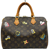 ルイ・ヴィトン LOUIS VUITTON スピーディーバンド30 M44365 ブラウン ラブロック レディース ボストンバッグ