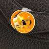 エルメス HERMES リンディミニ K刻 ブラック×ゴールド金具 トリヨン レディース ショルダーバッグ