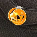 エルメス HERMES リンディミニ K刻 ブラック×ゴールド金具 トリヨン レディース ショルダーバッグ