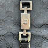 グッチ GUCCI ジャッキーハンドバッグ 002･1067 ネイビー シルバー金具 GGキャンバス レディース ハンドバッグ