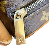 ルイ・ヴィトン LOUIS VUITTON クロワッサンGM M51511 ブラウン モノグラムキャンバス レディース ショルダーバッグ