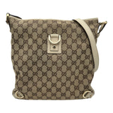 グッチ GUCCI アビーショルダーバッグ 131326 ベージュ GGキャンバス/レザー レディース ショルダーバッグ