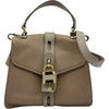 クロエ Chloe アビー ハンドバッグ グレージュ レザー レディース ショルダーバッグ