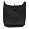 エルメス HERMES エヴリン TPM K刻 ブラック ゴールド金具 トリヨン レディース ショルダーバッグ