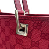 グッチ GUCCI GGキャンバストートバッグ 022.1098 レッド GGキャンバス/レザー レディース トートバッグ